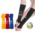 Soft Cotton Nylon SBR Volleyball Training Equipment Tactical Passing Hitting Protection Pads Thumb Hole Arm Forearm Sleeves
