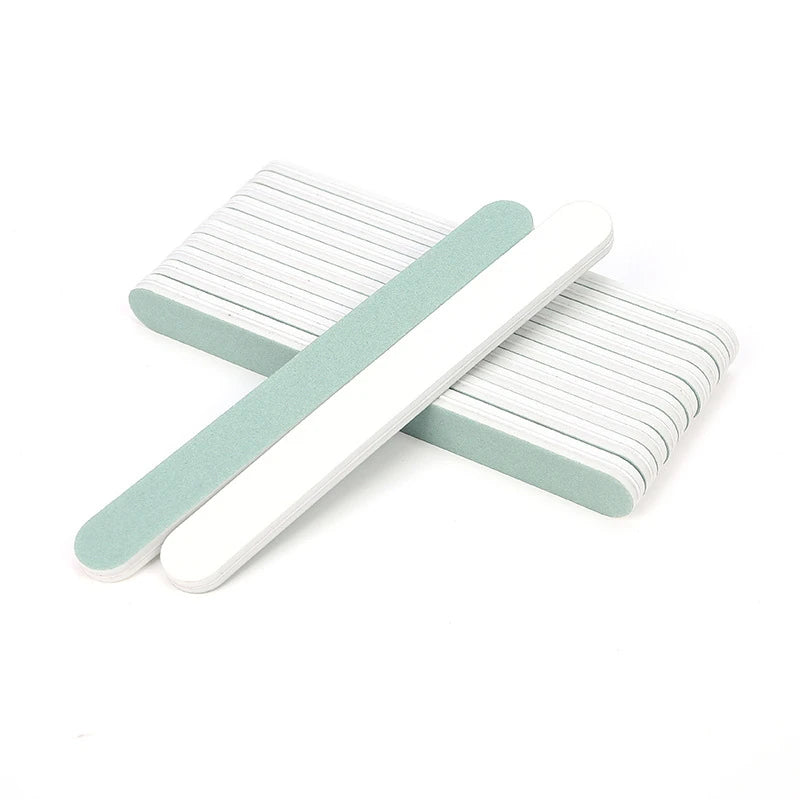 EYL Private Label White Double-side Nail Buffer Block Polisher Nail Buffer Shiner Polisher File Sponge File