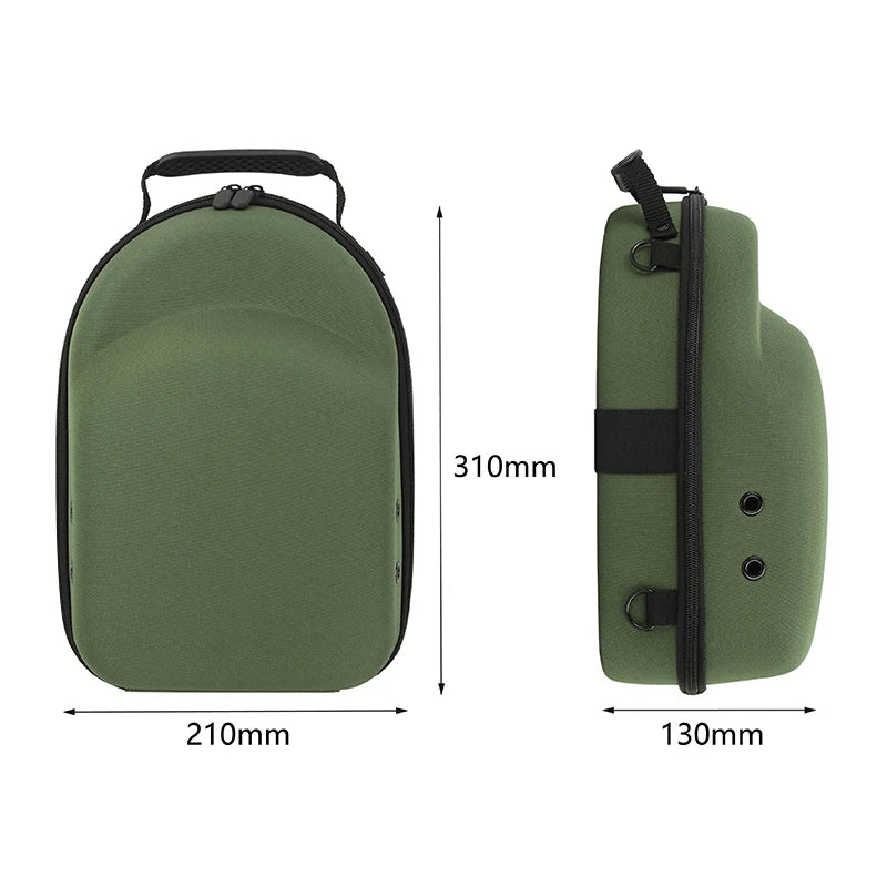 Custom 6pcs EVA Caps Storage Organizer Bag Hard Hat Carrier Case Portable Zipper Carry Travel Cap Bag for Baseball Cap case
