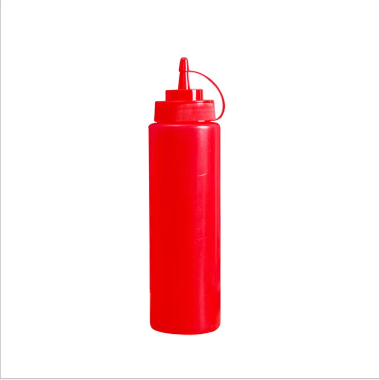 Low MOQ BPA Free Refillable LDPE BBQ Sauce Bottle Chill Ketchup Bottle Plastic Sauce Dispense Squeeze Bottle