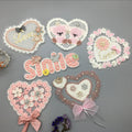 New Style Handmade Flower Towel Embroidery Patch for Children's Clothing Jeans Skirt Patches Accessories MegaBDM
