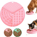 Silicone Licking Mat for Dogs and Cats Dog Slow Feeders Bowl Boredom Anxiety Reduction Heavy-Duty Lick Pad Dog Treat