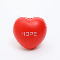 Deskjoy Custom Logo Heart Shape Stress Ball Soft PU Anti-Stress Toy Promotional Antistress Desk Toy