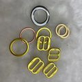 OEKO Quality Bra Slider Straps Lingerie Hardware Accessories Swimwear Strap Slider