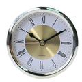 Plastic 89mm Alarm Clock Insert Table Clock Part Quartz Clock
