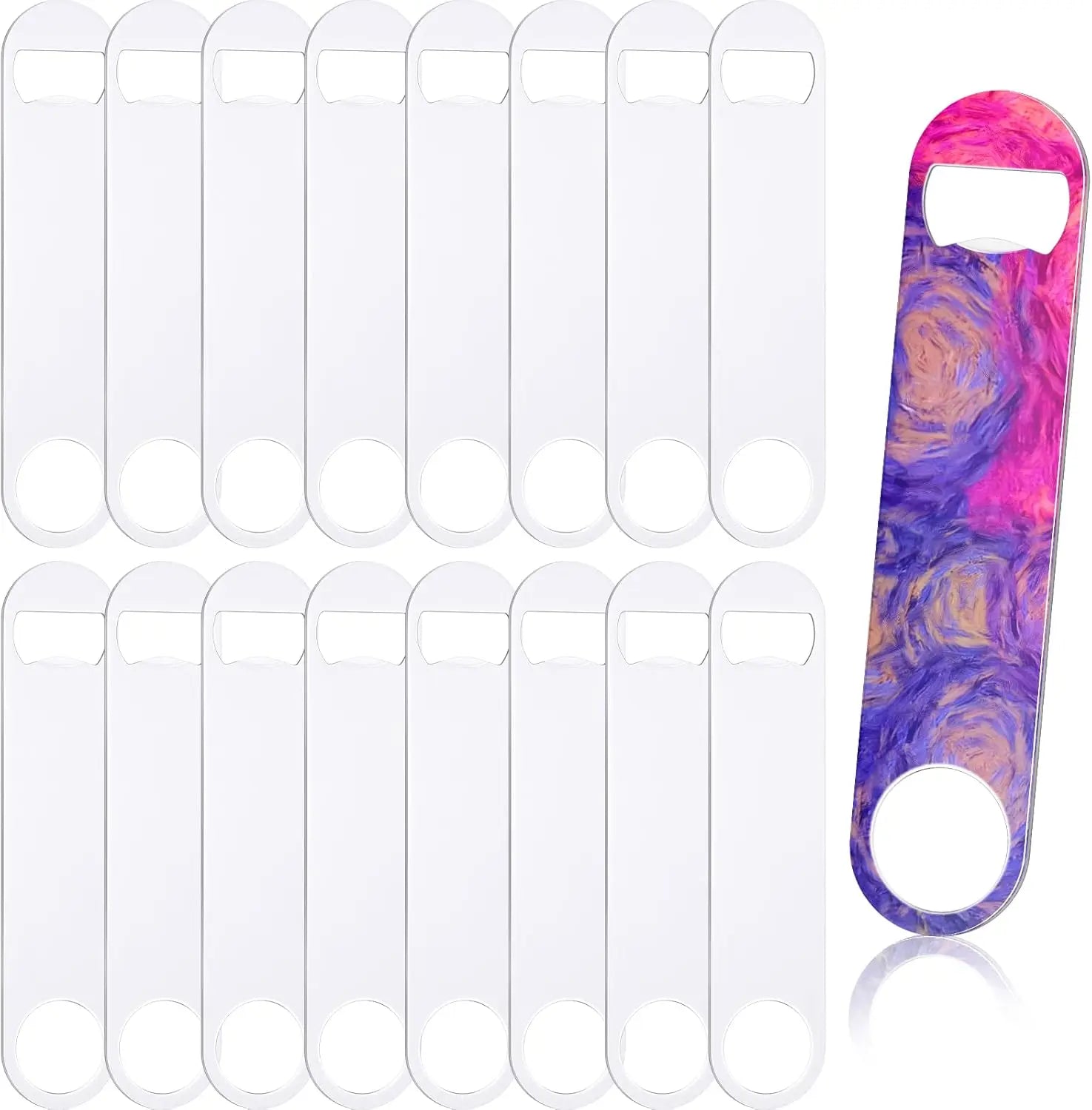 Blanks Sublimation Custom Double Sided Beer Bottle Opener