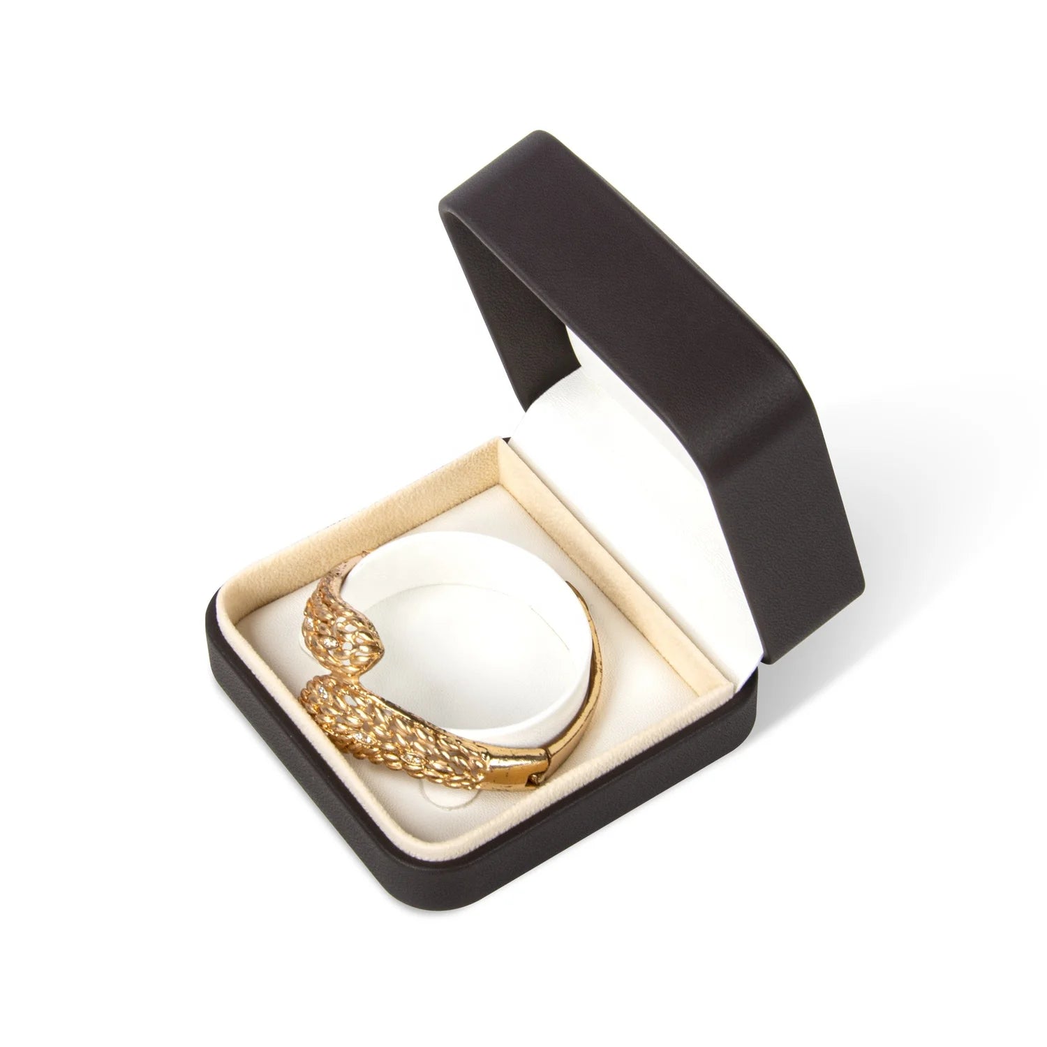 Wholesale Custom Unique PU Leather Jewelry Boxes Paper Plastic Storage for Rings Necklaces Bracelets Bangles