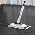 Realida Adjustable Flat Mop Detachable Handle Floor Cleaning Mop Replaceable Cloth Pad System Mops Cleaning Floor