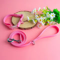 Anti-Slip Adjustable Waterproof Bio Webbing Long Line Dog Lead Dog Handsfree Wholesale Pvc Dog Leash With Metal Buckle