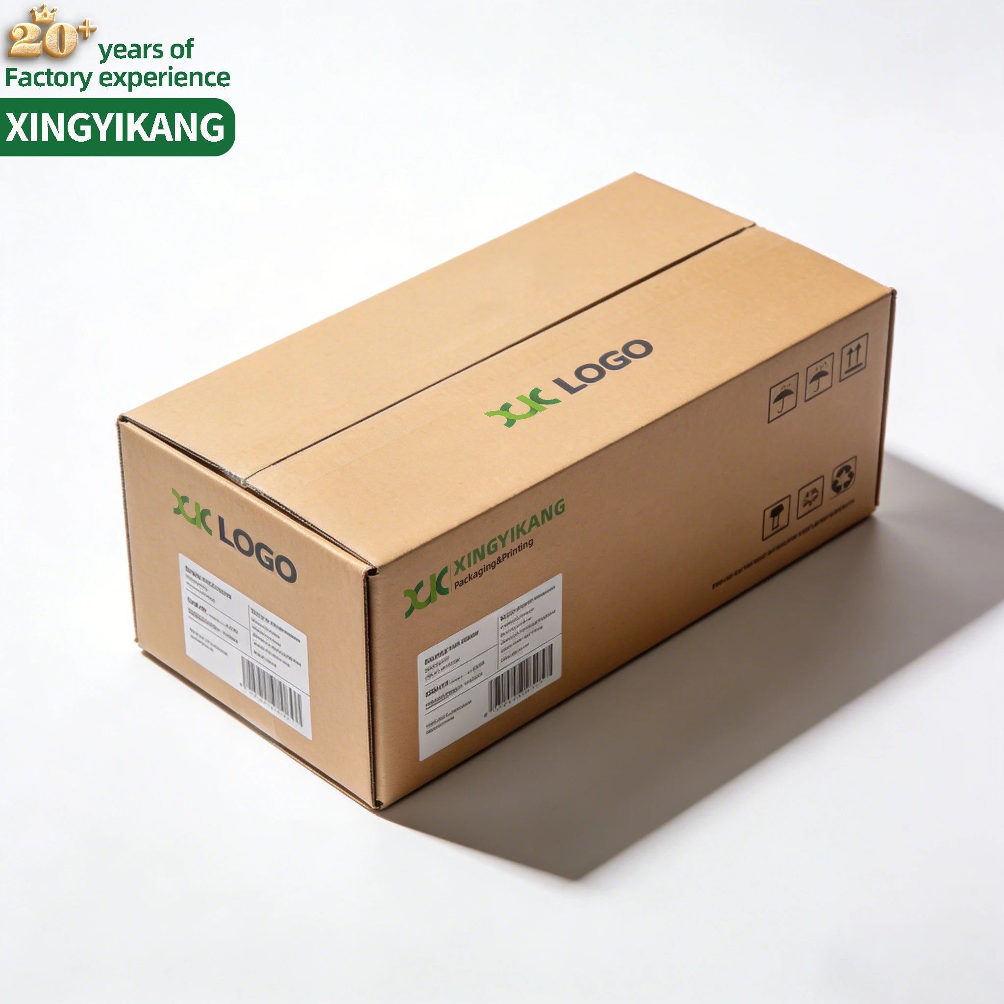 Free Sample Professional Custom Mail Corrugated Packaging Shipping Gift Paper Box Cartons Pack Boxes