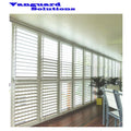 AS2047 Australia Elegant Pvc Fixed Louver windows for Factory Price and Design