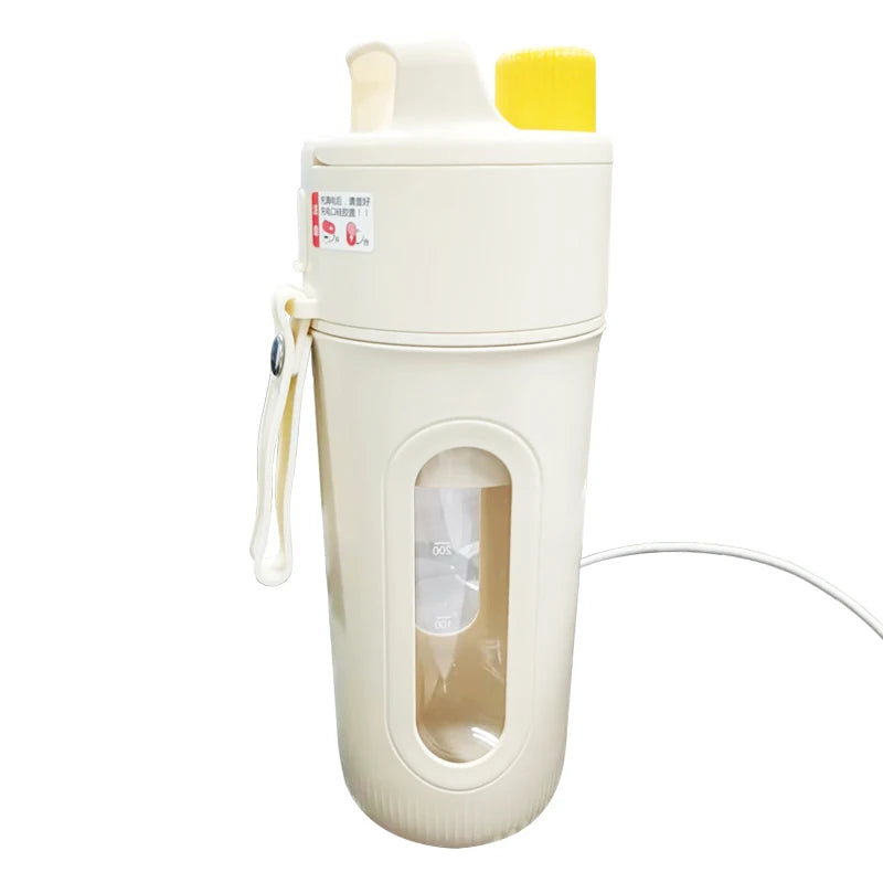 For Ultra Smart 340ml 55W One-Handed Portable Blender New Design Stainless Steel Safety Protection Smoothie and Shake