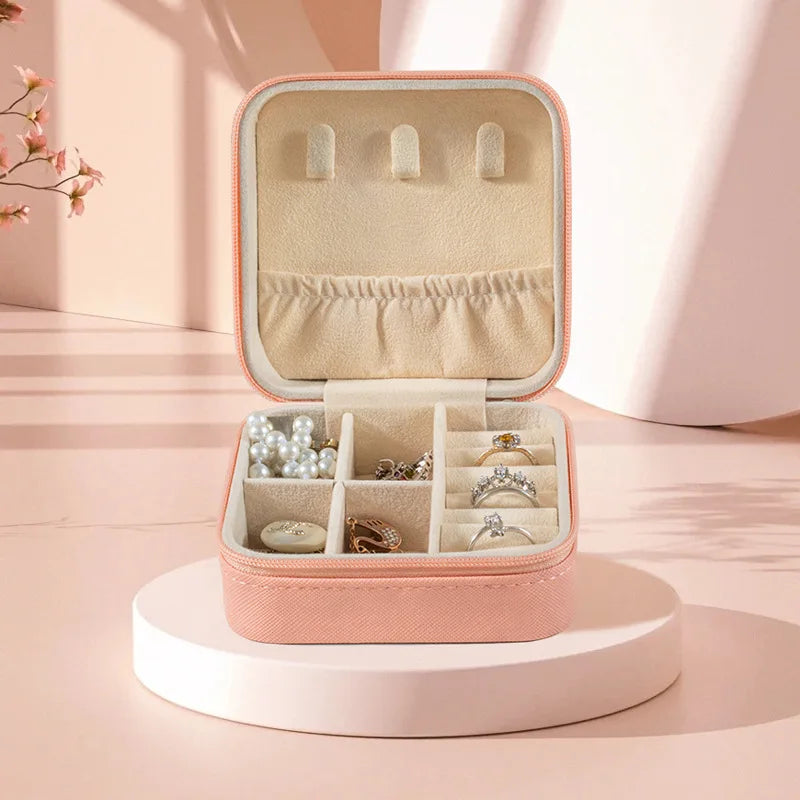 Metal Jewelry Box Custom logo Oem Wholesale Price Black Girls Gemstone Banit Ahini Wooden Plastic Jewelry Box for Jewelry