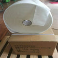 PO Directly 2-6inch 220m White Raw Fabric Big Roll Fibreglass Polyester Fiberglass Cloth Knitted Roll Mesh Cloth