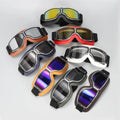 Multi Colors Motorcycle Retro Glasses Riding Vehicle Off-Road Goggles Windproof Anti-Fog Sunglasses