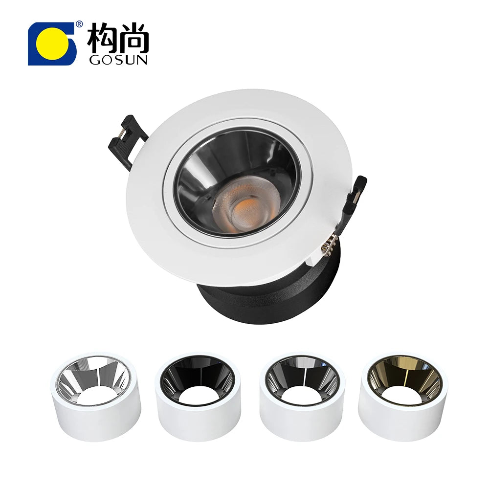 High Quality Led Aluminum Profile Ultra Anti Glare Flicker Free Smart Dimmable 15w Led Ceiling Light