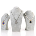 A1 Wholesale Artpaper/Cardboard Customizable Size & Shape Pendant Necklace Jewelry Display Stand Racks with Customer's Logo