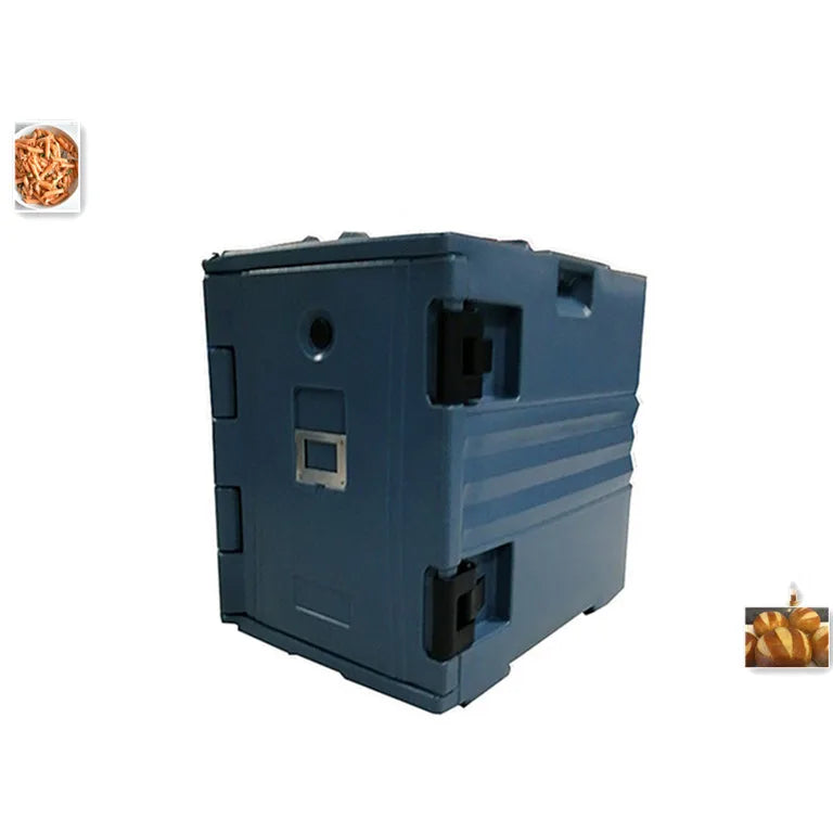 BBQ Beef Pizza Chips Hot Food Pan Carrier Transport Box Insulated Food Delivery Box