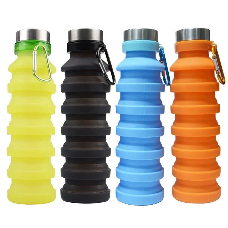 2025 Reusable Silicone Leak-Proof Bottle Clip Portable Direct Drinking for Kids Adults for Hiking Camping Gym Sports Travel