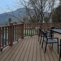 WPC Smooth Modern Waterproof Decking with DUAL LOCK for Outdoor Swimming Pool Floor
