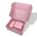 Elegant Skincare Mailer Packaging Box pink Shipping Boxes for Beauty Products
