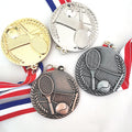 Fans Souvenir Tennis Match Medals Award Zinc Alloy Medals Sport Match Sports Medal Metal