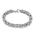 Vintage 7mm Thickness Stainless Steel Marina Link Chain Bracelets Never Fade Hip Hop Fashionable Wedding Parties Jewelry