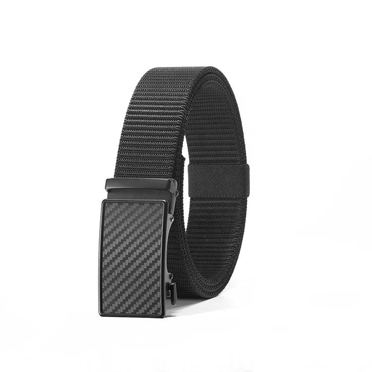 Men's Leisure Golf Belt Newly Designed Infinitely Adjustable and Cuttable Nylon Click Ratchet Comfortable Sliding Belt