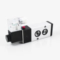 4M310-08 Namur Pilot Solenoid Valves G1/4 Pneumatic Actuators for Gas 5/2 Way AC220V DC24V AC110V DC12V Valvulas