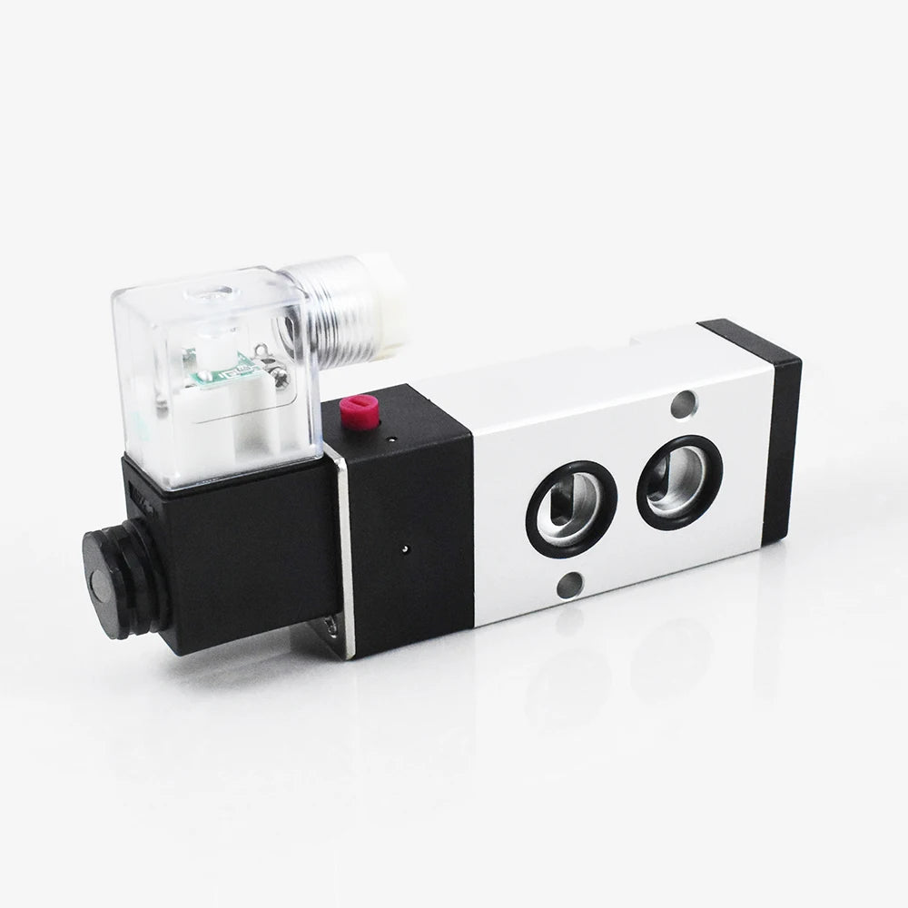 4M310-08 Namur Pilot Solenoid Valves G1/4 Pneumatic Actuators for Gas 5/2 Way AC220V DC24V AC110V DC12V Valvulas