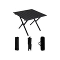 Modern Portable Folding Picnic Table Set Durable European Plastic Fabric for Outdoor Courtyard Camping Park Dining