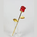 DIY Romantic Birthday Valentine's Gift for Ladies Love Crystal Rose Flower Wedding Gift
