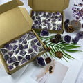 Wholesale Natural Healing Crystal Quartz Gemstone Raw Crystal Stones Chakra Agate Geode Box Set