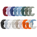 ShanHai 22 20 18 16 12mm Silicone Band for Samsung Watch 6/5/4 40 44mm for Huawei Watch 4/3/GT3/2 Pro Amazfit GTR 4/GTS 4 Strap