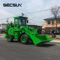EURO 5 EPA Chinese Small Digger Backhoe Excavator Loader 4x4 for Sale