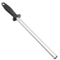 Essential 10-Inch Diamond Steel Honing Rod 50pcs-ctn Kitchen Knife Sharpener Abrasive Tool for Knife Maintenance