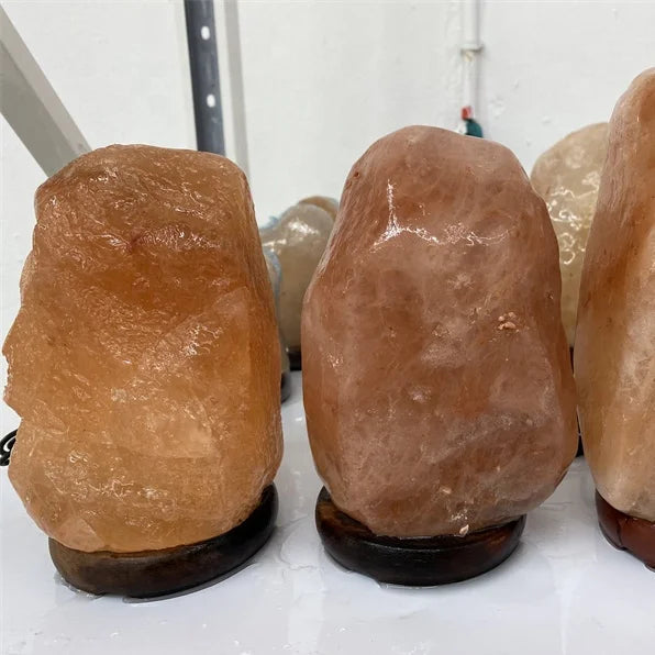Wholesale Natural Raw Crystal Rock Stone Himalayan Salt Lamp