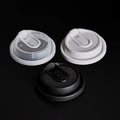 Low MOQ Custom Logo Coffee Cup Lid Food Grade PP Plastic Flip Top Lid Injection Molded Fast Customization Wholesale MegaBDM
