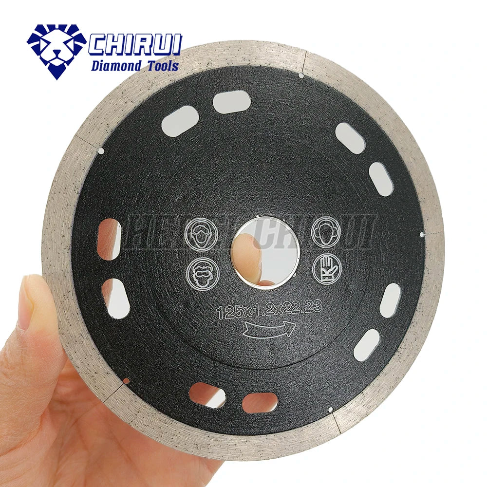 Ultra Thin 125mm 5" Porcelain Tile Cutting Disc Circular Sintered Slot Diamond Saw Blade for Marble