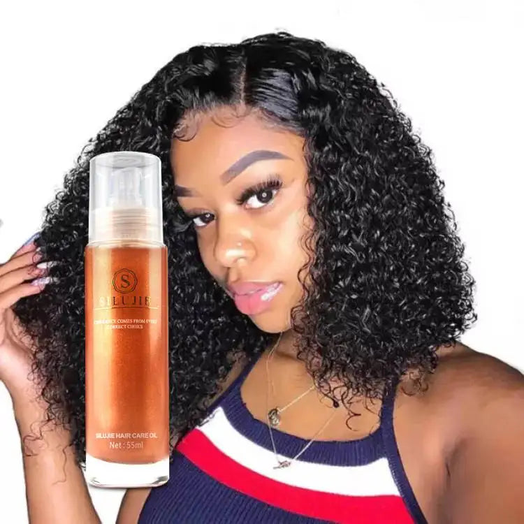 Leave in Oli Hair Mist Waive and Curly K18 Oil for Hair Extensions Treatment