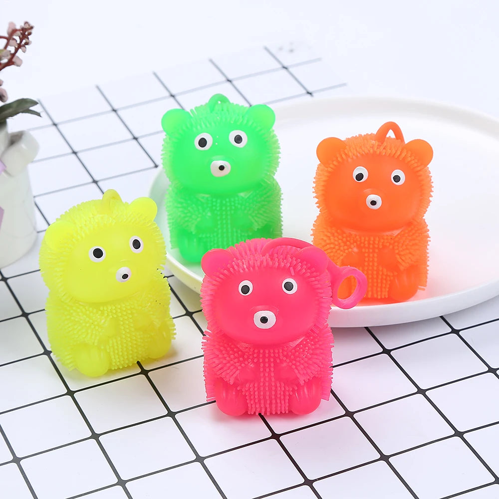 XTQ Whistle Bear Creative Toy TPR Material Colourful 5*7cm for Ages 2-14 Hot Selling Anxiety Relief Buy From China