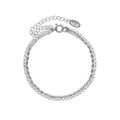 Manufacturer Metal Chain Bracelet 18K Gold Plated Stainless Steel Double Layer Bracelet With Diamond for Women
