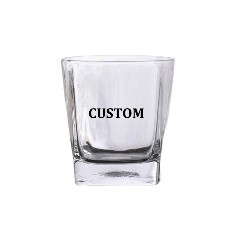 Personalized Laser Engraved Etched Whiskey Rocks Glasses