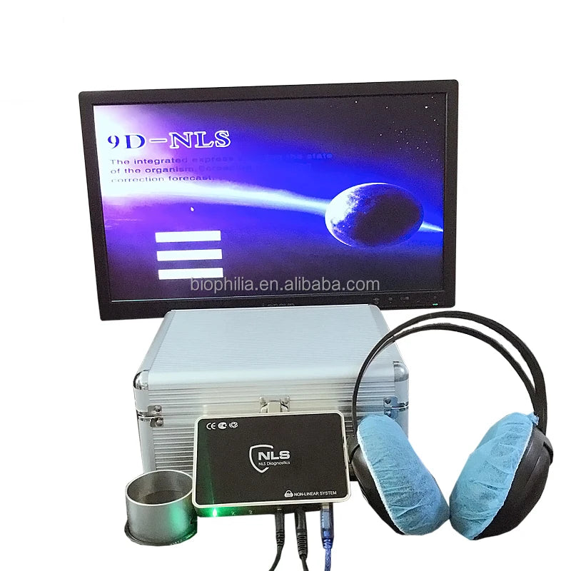 Whole Body Quantum  Health Analyzer  9d 17d Nls Diagnostic Device  with Aura Chakra  Funison