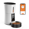 2025 Automatic Wifi Smart Pet Feeder 4L Timing Microchip Dog & Cat Dispenser Auto Plastic Feeders for Pets & Animals