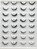 Cheaper Natural 3D Multi Layered Cruelty-Free Reusable Eyelash Wholesale Full Strip 3D Mink Lashes and Half Lashes