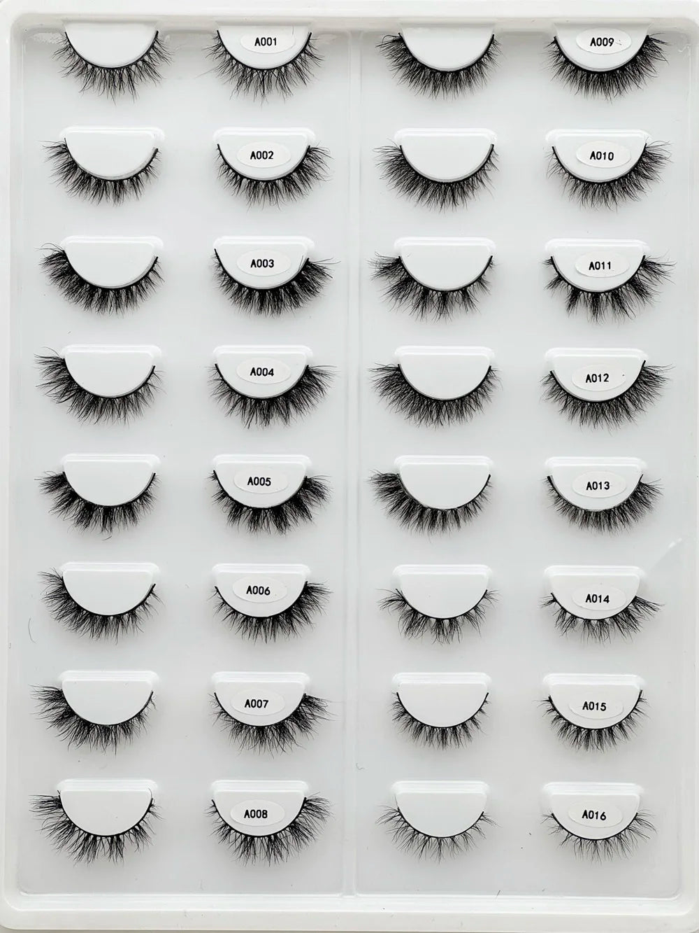 Cheaper Natural 3D Multi Layered Cruelty-Free Reusable Eyelash Wholesale Full Strip 3D Mink Lashes and Half Lashes