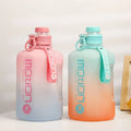 BPA Free Plastic Botella De Agua 2.2L Big High Plastique Capacity Plastico Fitness Water Bottle