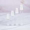 In Stock Small Clear Airless Pump Bottle 5ml to 20ml Plastic Cosmetic Lotion Bottles with Custom Logo & Seal for Cream Packaging