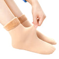 Wholesale Trendy Winter Warmer Women Ankle Thick Thermal Sporty Crew Socks Woven Polyester/Cotton Body Logo for Women